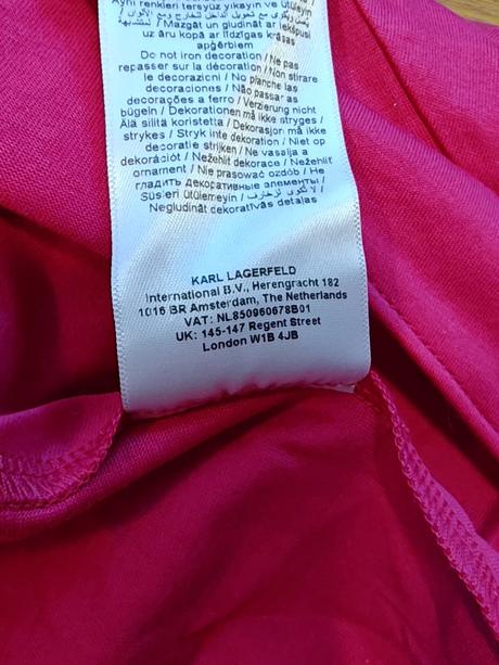 Karl lagerfeld originál luxusné maxisaty l, l