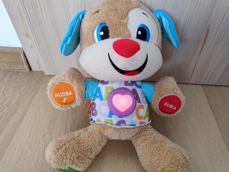 Hovoriaci psik fisher price, 