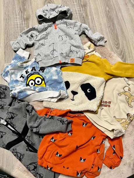 Balík oblečenia mikín, 86–98