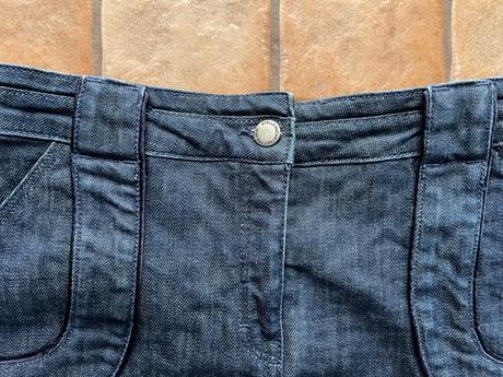 Riflova sukna so zipsami, h&m,s