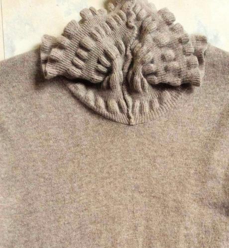 Dlhší pulóvrik - angora, m