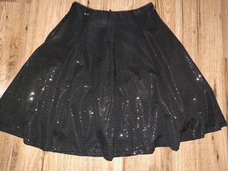 Sukňa s flitrami, orsay,38