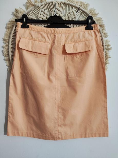 Bavlnená sukňa po kolená h&m, h&m,m