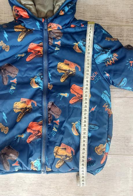 Obojstranná dinosaurová bunda losan, losan,104
