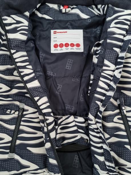 Lyžiarska bunda pásom, lego,110