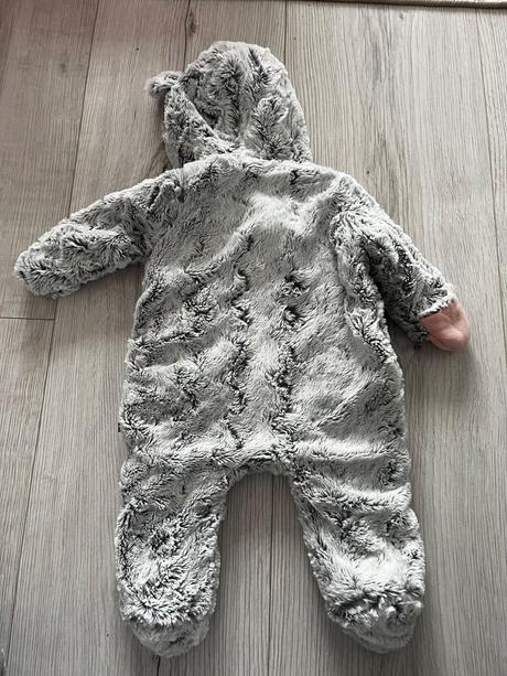 Huňatý overal s rukavičkami, coccodrillo,62