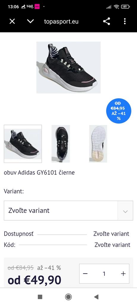 Adidas puremotion super tenisky ,40, adidas,40