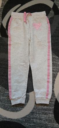 Sivo ružové tepláky supergirl, fox & bunny,116