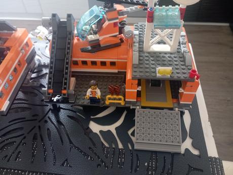 Lego arktická základňa+loď+prislusenstvo,