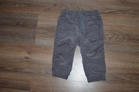 Zateplené menčestráky hm, h&m,80