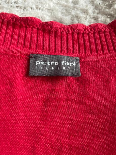 Červený sveter, pietro filipi, s/m, pietro filipi,s