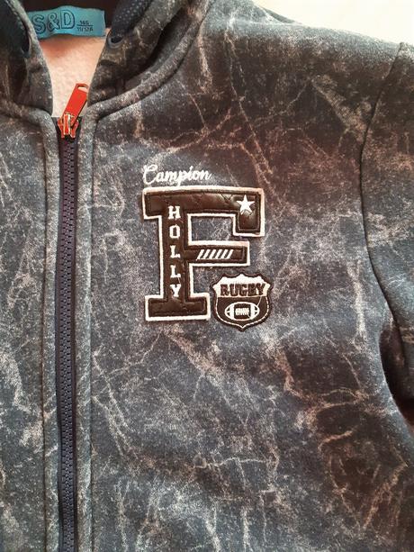 Mikina vyšúchaneho vzhľadu 146/152, 146