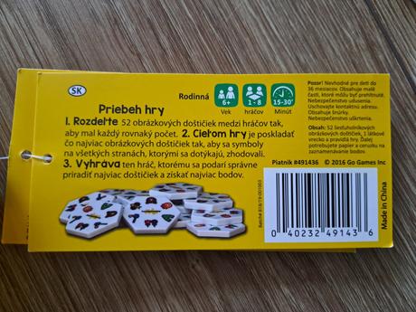 Piatnik spoločenská hra honeycombs, 