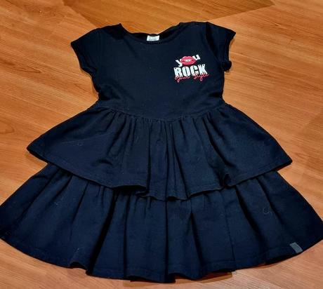 Súprava šaty + top, 140