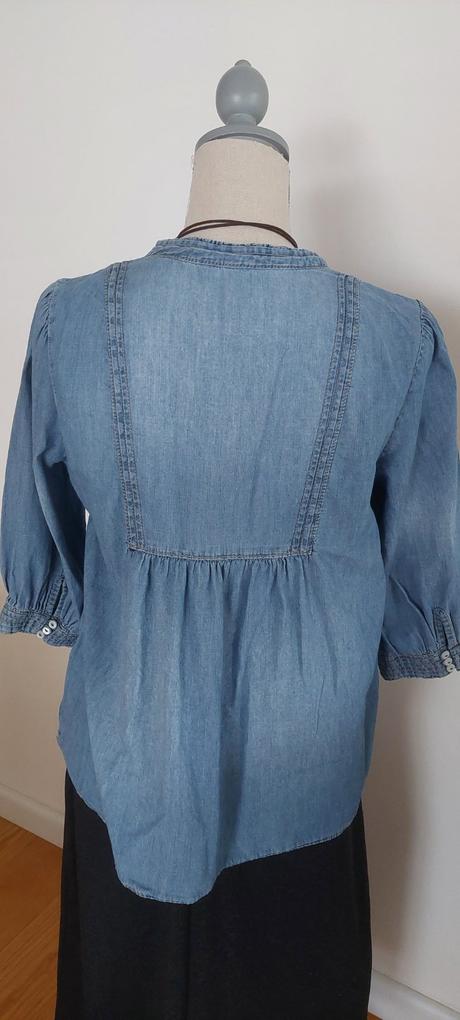 H&m riflová tunika, h&m,m