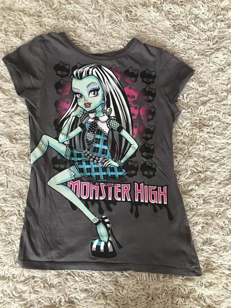 Tričko s krátkym rukávom monsterhigh, 140