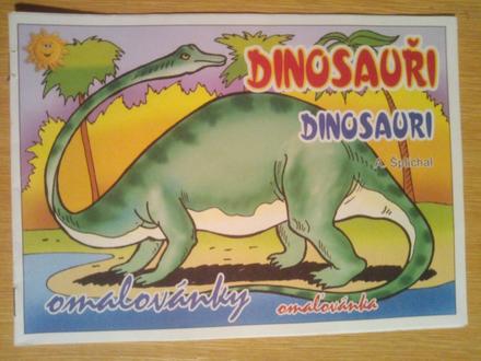Dino maľovánka, 