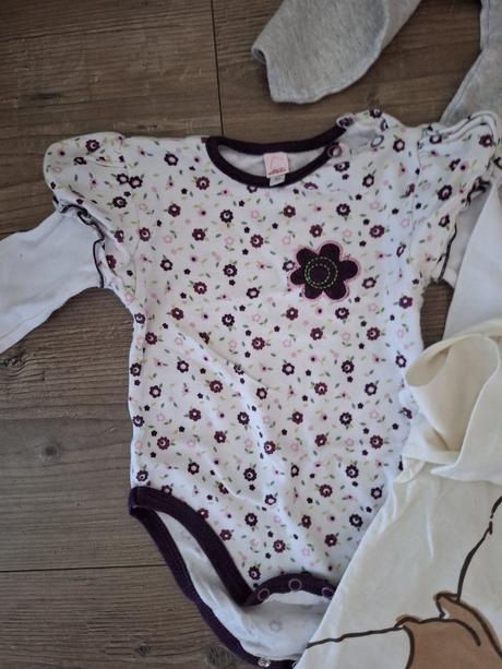 6 krat tricko/body s dlhym rukavom 80, lupilu,80