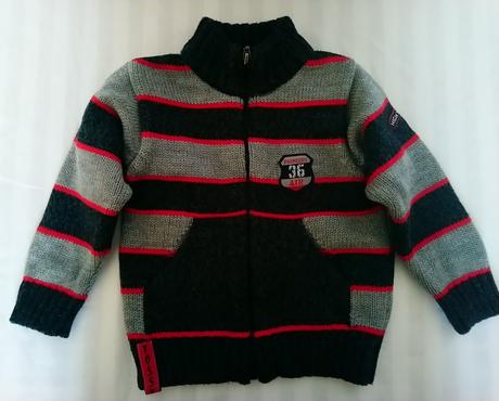 Chlapčenský farebný sveter, tussy, 98