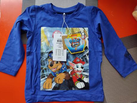 Detské tričko s dlhým rukávom, name it,86