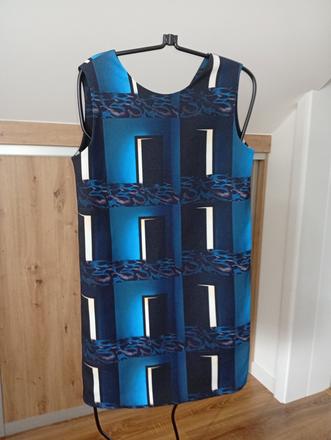 Vzorované originál šaty kenzo, 40