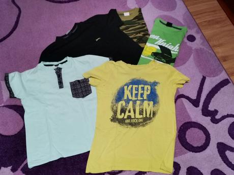 Balík tričiek veľ. 134/140, 134