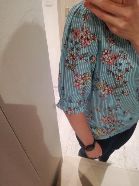 Bledomodrá blúzka mohito, mohito,s