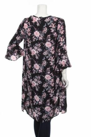 Letný dámsky kardigan kvetinový, xl