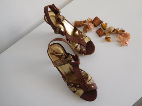 H&m-sandálky ecco koža-38v,, h&m,38