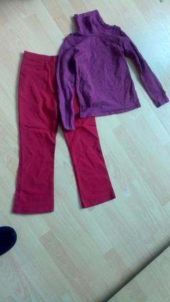 Nohavice +rolák č. 128, 128