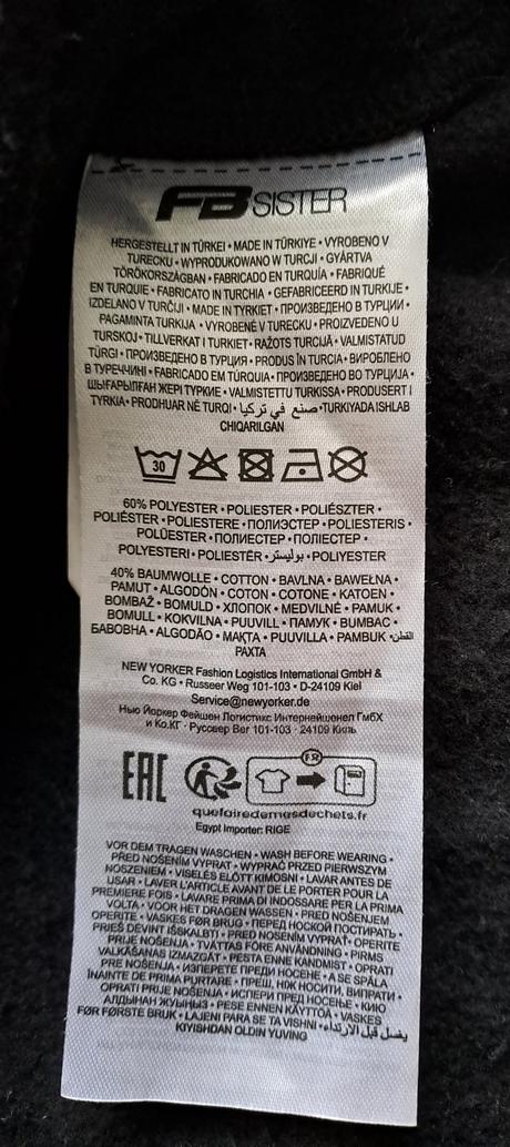 Mikina 164 - xs - stitch, new yorker,164