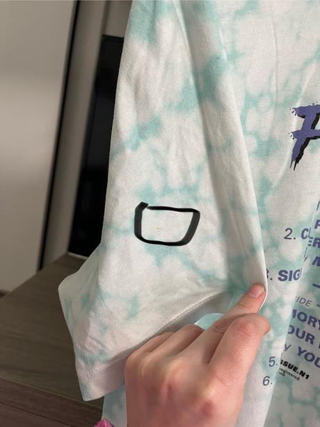 Oversize tričko, bershka,m