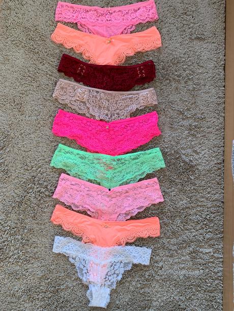 9ks dámske nohavičky, m / s