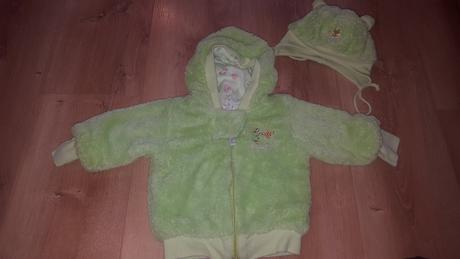 Zelená bundička s čiapkou richelieu, 68, richelieu,68