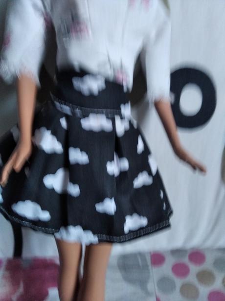 Sukne babiku barbie, 