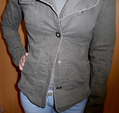 Bunda dámska - prechodná, tenká, 36