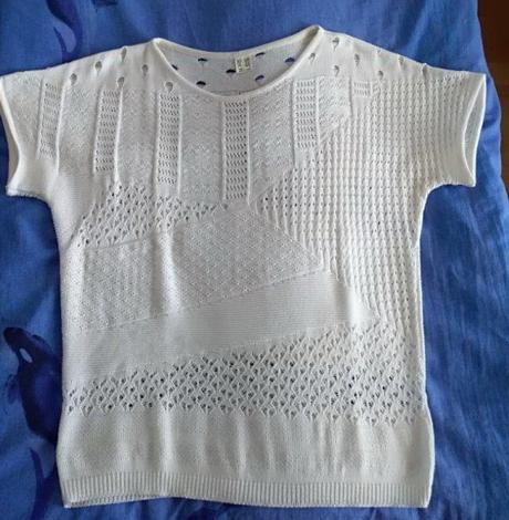 Biely akrylový top v. 42, 42