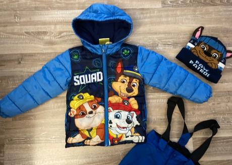 Zimné oteplovačky+čiapka veľ.98/104, lupilu,98