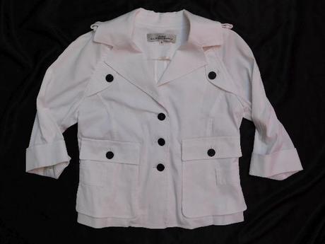 Luxusny damsky strečovy blejzer/kabatik, s