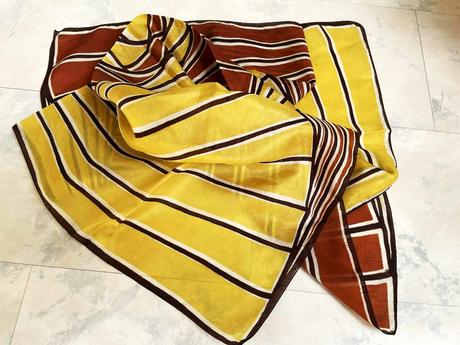 Hodvábna šatka na krk, l