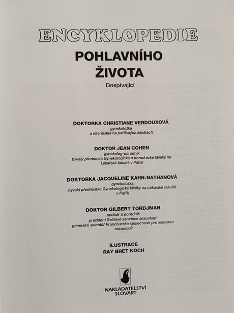 Encyklopedie pohlavniho zivota,