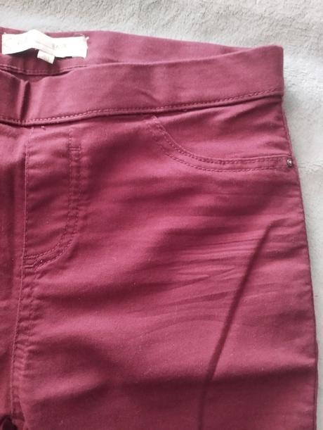 Bordové nohavice, clockhouse,40