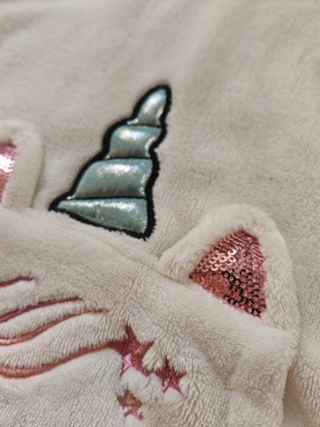 Huňatá mikina 134/140, h&m,140