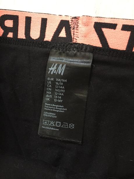 Chlapčenske boxerky 5ks, 12-14 rokov, h&m,158