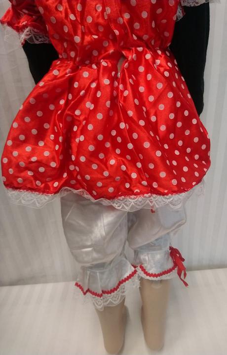 3 dielny kostým minnie mouse, fiori, 5-7r, 110-128,