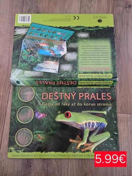 Deštný prales - trojrozmerny pruzkumnik uzivany s,