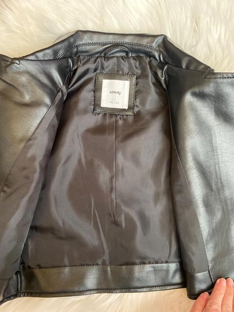 Koženková bunda, sinsay,98