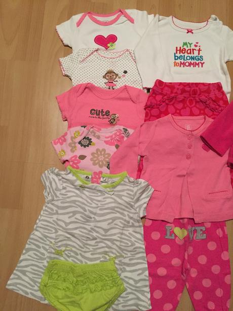 Balík oblečenia - carter s, 68–80