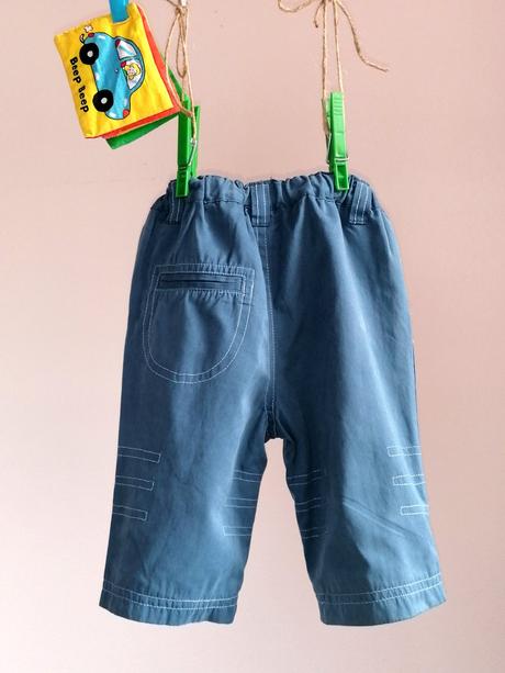 Dvojvrstvové nohavice pre novorodenca, name it,56