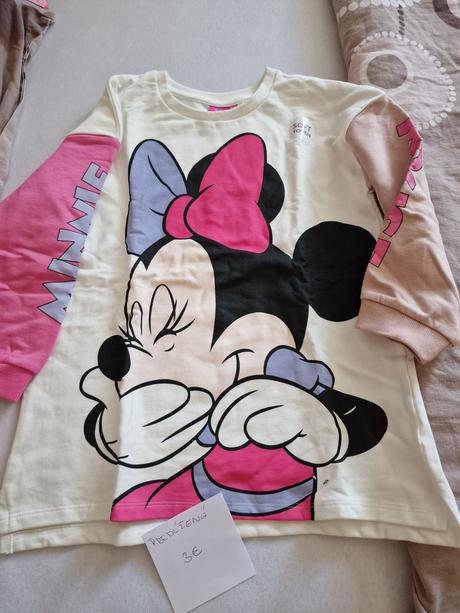Predĺžené tričko minnie 128, disney,128